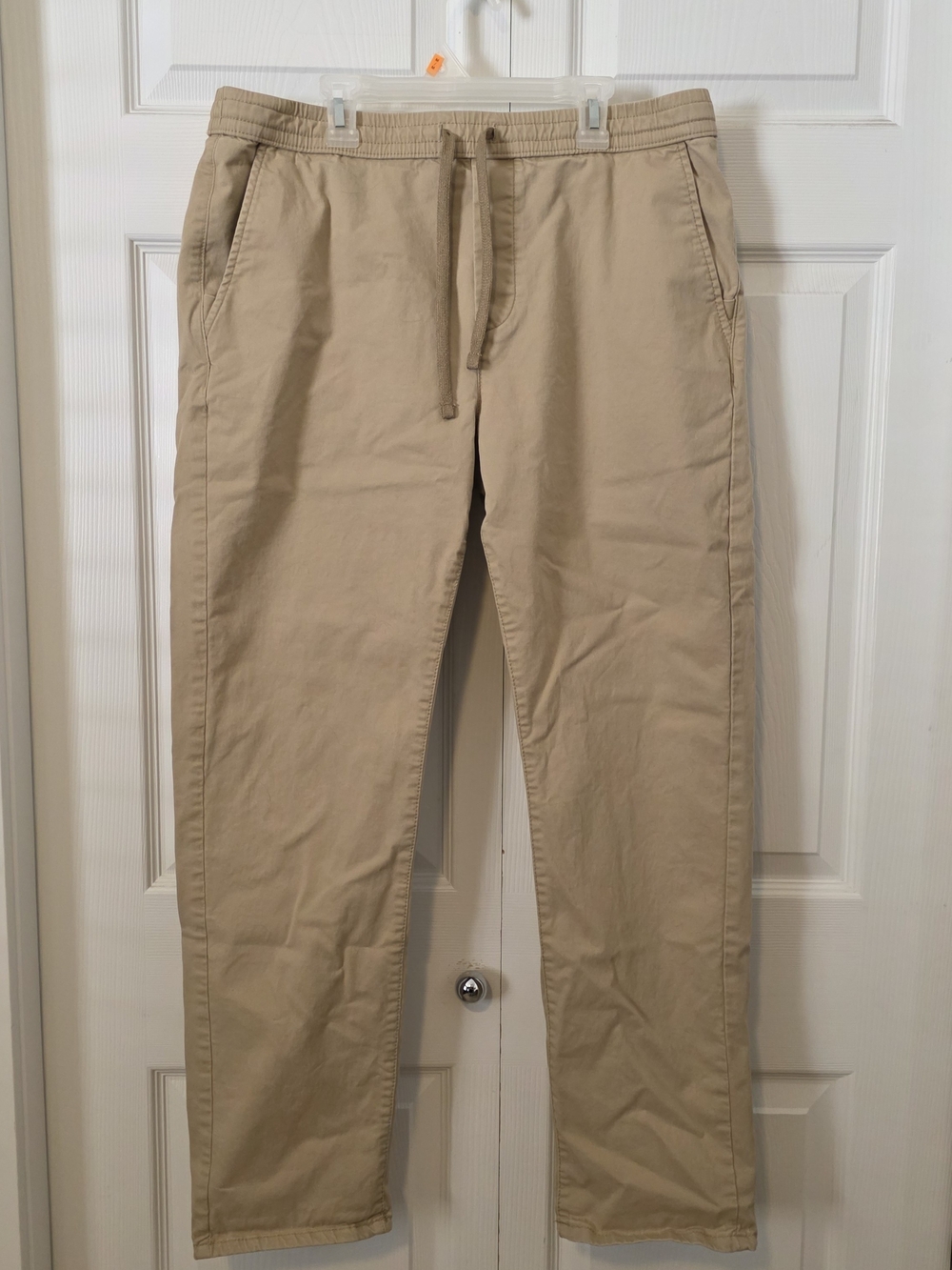Banana Republic Men's Tan Drawstring Chinos